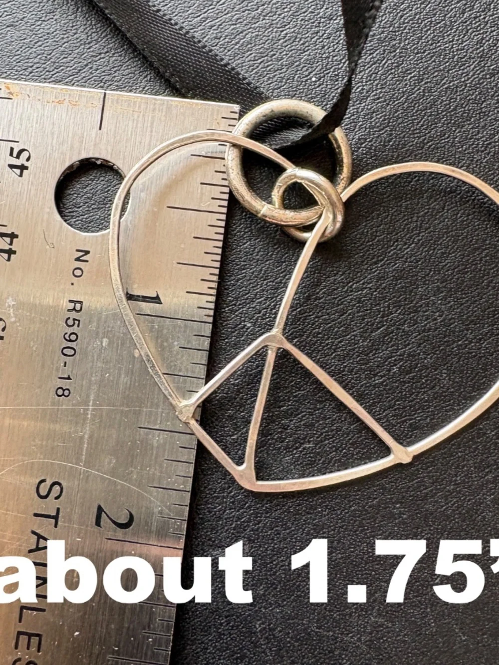 Handmade unstamped sterling